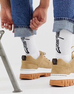 Спортивные носки с надписью ASOS DESIGN - Белый