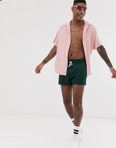 Зеленые суперкороткие шорты для плавания ASOS DESIGN - Зеленый
