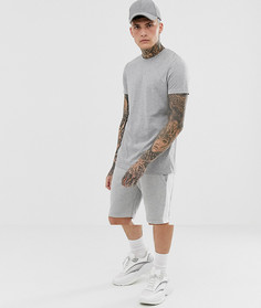 Трикотажные шорты скинни и серая футболка (набор из 2 предметов) ASOS DESIGN - Серый