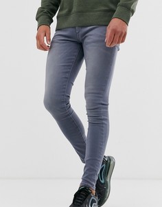 Серые джинсы с напылением River Island - Серый