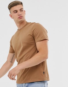 Футболка карамельного цвета Burton Menswear - Коричневый