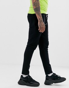 Черные строгие зауженные джоггеры ASOS DESIGN - Черный