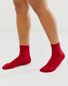 Однотонные носки ASOS DESIGN - Красный