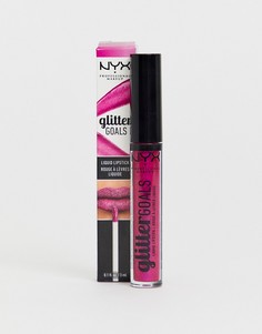 Жидкая губная помада с блестками NYX Professional Makeup Reflector