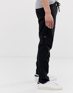 Черные брюки в стиле милитари Superdry - Черный