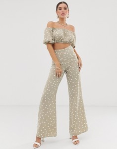 Широкие брюки от комплекта Public Desire X Lissy Roddy