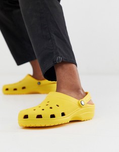 Желтая классическая обувь Crocs - Желтый