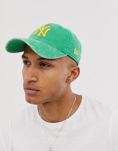 Зеленая регулируемая кепка New Era 9Twenty NY - Зеленый