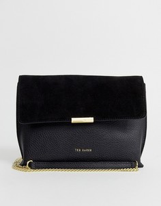 Замшевая сумка через плечо с планкой Ted Baker lisa