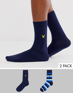 2 пары носков Lyle & Scott - Мульти