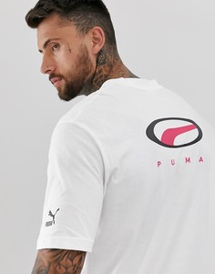 Белая футболка в стиле ретро 90‑х Puma - Белый