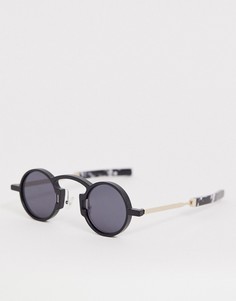 Черные круглые солнцезащитные очки Spitfire Euph - Черный