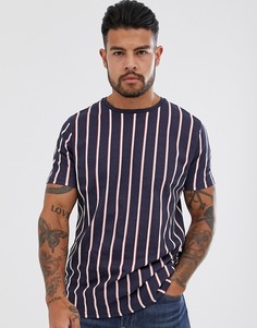 Футболка в полоску Brave Soul - Темно-синий