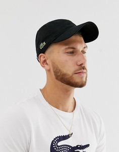 Черная бейсболка с логотипом Lacoste - Черный