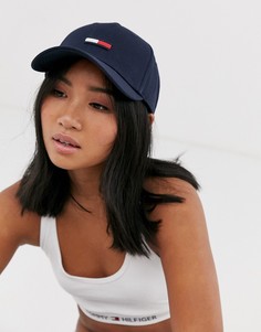Кепка из экологических материалов с флагом Tommy Jeans - Синий