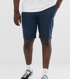 Темно-синие эластичные шорты чиносы Jacamo - Темно-синий