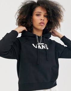 Черный свободный худи Vans Flying V - Черный