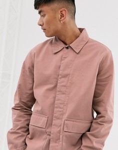 Розовая рубашка навыпуск Topman - Розовый