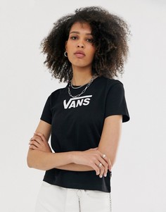 Черная классическая футболка Vans - Черный