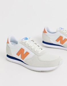 Кремовые кроссовки New Balance 220 - Кремовый