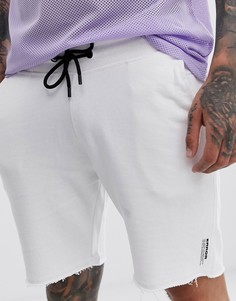 Белые спортивные шорты Bershka - Белый