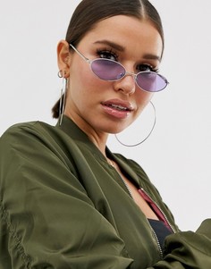 Фиолетовые солнцезащитные очки Quay Australia - Фиолетовый