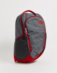 Серо-красный рюкзак The North Face Vault - Красный