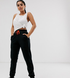 Базовые трикотажные джоггеры ASOS 4505 Petite - Черный