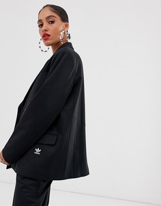 Черный деконструированный блейзер adidas Originals x Danielle Cathari - Черный