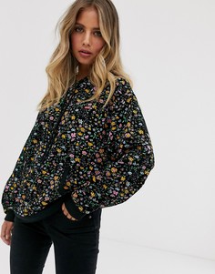 Худи с цветочным принтом Levis Unbasic - Черный Levis®
