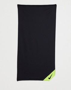 Охлаждающее черное полотенце Nike Training cooling - Черный