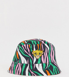 Панама с вышивкой Симбы Disney The Lion King x ASOS DESIGN - Зеленый