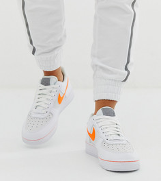 Белые кроссовки со светоотражающей отделкой Nike Air Force 1 07 - Белый