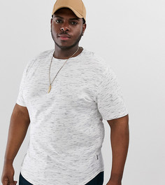 Белая удлиненная футболка Only & Sons - Белый