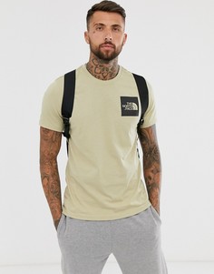 Бежевая футболка The North Face - Светло-бежевый