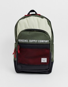 Рюкзак объемом 30 л в стиле колор блок Herschel Supply Co Kaine - Мульти