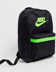 Черный рюкзак Nike Heritage - Черный