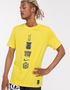 Желтая футболка Nike Running x Cody Hudson - Желтый