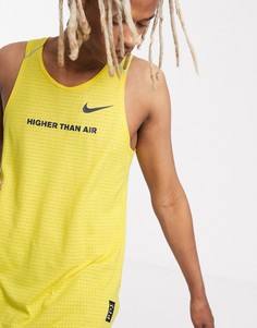 Желтая майка Nike Running x Cody Hudson - Белый