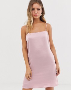 Платье-комбинация на бретельках Glamorous - Розовый