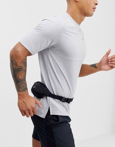 Черная маленькая сумка-кошелек на пояс Nike Running - Черный
