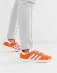 Оранжевые кроссовки adidas gazelle - Оранжевый