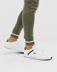 Белые кроссовки Lacoste Menerva Sport - Белый