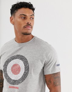 Футболка с принтом Lambretta - Серый