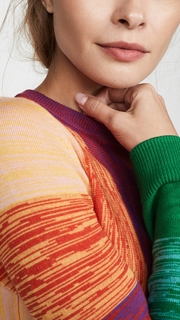 alice + olivia Connie Cropped Sweater