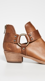 Frye Ray Harness Back Zip Booties