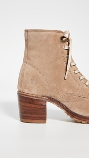 Frye Sabrina 6G Lace Up Boots