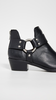 Frye Ray Harness Back Zip Booties