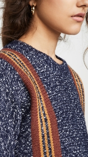 See by Chloe Striped Pullover