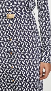 Tory Burch Printed Jersey Shirtdress